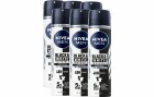 Nivea Men Deo Black & White Spray Kit, 6 x 150 ml