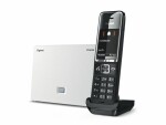 Gigaset Schnurlostelefon Comfort 550A IP BASE Chrom Schwarz