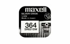 Maxell Europe LTD. Knopfzelle SR621SW 10 Stück, Batterietyp: Knopfzelle