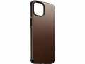 Nomad Back Cover Modern Leather iPhone 14 Braun, Fallsicher