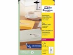 Avery Zweckform Versand-Etiketten 63.5 x 38.1 mm L7560 Transparent