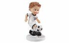 HobbyFun Mini-Figur Fussballer Weiss, 8.5 cm, Detailfarbe: Weiss