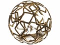 Ambiance Streudeko Ball Stern Gold, Motiv: Stern, Material: Metall