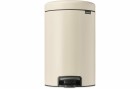 Brabantia Treteimer NewIcon 12 l, Soft Beige, Fassungsvermögen: 12