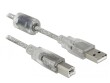 DeLock USB 2.0-Kabel USB A - USB B