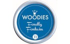 Woodies Stempelkissen Foundly Fontain, 1 Stück, Detailfarbe: Blau