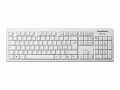 V7 Videoseven WHITE USB KEYBOARD IT ITALIAN QWERTY LAYOUT IT 1.8M