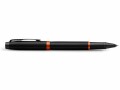 Parker Rollerball IM Vibrant Fein (F), Orange/Schwarz, Set: Nein