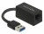 Bild 3 DeLock Netzwerk-Adapter 1 Gbps USB 3.2 Gen1, Schnittstellen