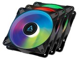 Arctic Cooling PC-Lüfter P12 PWM A-RGB 3er Set Schwarz, Beleuchtung