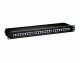 equip 19" Patchpanel: 24 Port, LSA, 1HE