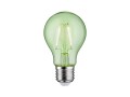 Paulmann Lampe E27 1.1W, Grün, Energieeffizienzklasse EnEV 2020