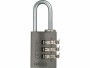 Abus Zahlenschloss 145/20 Lock-Tag Titanium Aluminium