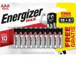 Energizer Batterie Max AAA 15+5