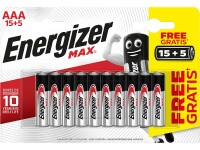 ENERGIZER Max - Battery 20 x AAA - Alkaline