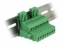 DeLock Hutschiene/DIN Rail Terminalblock 8Pin, Montage: DIN-Rail