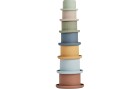 OYOY Spielzeug-Stapelbecher Tawa, pastell, 7 Stk., 24.4x8 cm (DxH)