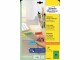 Avery Zweckform Avery L6033 - Removable adhesive - green - 63.5