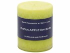 Schulthess Kerzen Duftkerze Green Apple Rhubarb 8 cm, Eigenschaften