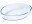 Bild 0 Pyrex Auflaufform 21 x 13 cm Oval, Transparent, Materialtyp