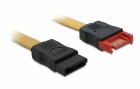 DeLock SATA3-Kabel gelb, Verlängerung 100 cm, Datenanschluss