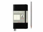 Leuchtturm Notizbuch Pocket A6, Dot, Schwarz, Bindungsart: Gebunden