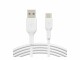 Image 7 BELKIN USB-C/USB-A CABLE PVC 15CM WHITE
