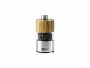 AdHoc Salz- oder Pfeffermühle David MP32 6.2 cm, Braun/Silber