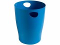 Exacompta Papierkorb Bee Blue Ecobin 15 l, Türkis