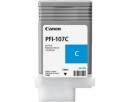 Canon Tinte PFI-107C Cyan, Druckleistung Seiten: ×, Toner/Tinte