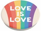 PopSockets Halterung PopGrip Love is Love, Befestigung: Smartphone