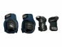 Hudora Biomechanisches Protektoren-Set Comfort S Blau