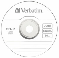 Verbatim CD-R Spindle 80MIN/700MB 43411 52x extra Protection 100