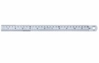 Linex Lineal 30 cm Stahl, Länge: 30 cm, Kantentyp