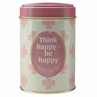 ROOST Teedose 9186 Think happy - be happy, Kein