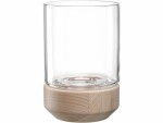 Leonardo Windlicht Legno Nature/Transparent, Detailfarbe