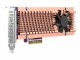 Qnap DUAL M.2 PCIE SSD EXP CARD PCIE GEN3 X4