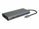 ICY Box IB-DK4050-CPD - Docking station - USB-C - 2 x HDMI, DP