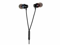 onit In-Ear-Kopfhörer 3.5 mm Klinke Schwarz, Detailfarbe