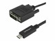StarTech.com - 3.3' / 1 m USB-C to DVI Cable - 1920 x 1200 - Black