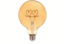 Illurbana Lampe Double Hearts stehend, 4W, E27, Warmweiss
