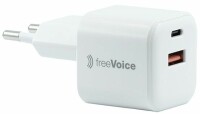 freeVoice Mini Schnellladegerät 35W (USB-A/USB-C