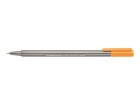 Staedtler Fineliner Triplus 334 0.3 mm, Neonorange, Strichstärke: 0.3