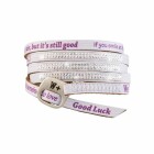 We Positive Armband Luxury - SWAROVSKI BIANCO