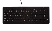 Cherry HYGIENE BACKLIT COMPACT KEYBOARD WITH NUMPAD SEALED USB