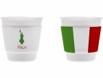 Bialetti Espressotasse Italia 60 ml, 1 Stück, Weiss, Material