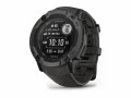 GARMIN Sportuhr Instinct 2X Solar Graphite, Touchscreen: Nein