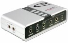 DeLock USB Sound Box 7.1 USB, Audiokanäle: 7.1, Schnittstelle
