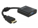 DeLock Monitoradapter HDMI-A zu VGA 15pin Buchse, 25.5cm,