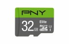 PNY microSDHC-Karte Elite UHS-I U1 32 GB, Speicherkartentyp